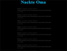 Tablet Screenshot of nacktegeilefrauen.com